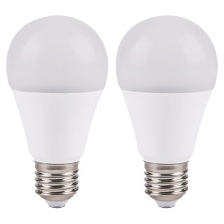 2 x LED A60 Birne 5,5W = 40W E27 matt 470lm warmweiß 2700K