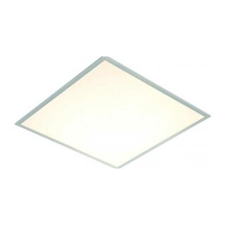 Zenaro LED Aufbaupanel Weiß 30cm 10W 450lm Warmweiß 3000K Dimmbar mit Fernbedienung