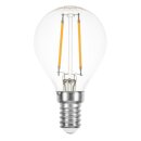 Merkur LED Filament Tropfen 2W = 22W E14 klar 220lm...