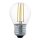 Merkur LED Filament Tropfen P45 4W = 40W E27 klar 470lm warmweiß 2700K