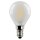 Merkur LED Filament Tropfen 4W = 36W E14 matt 390lm warmweiß 2700K DIMMBAR