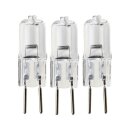 3 x Merkur Halogen Stiftsockellampen 50W GY6,35 900lm 12V...