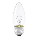 Merkur Glühbirne Kerze 40W E27 klar 410lm Glühlampe warmweiß 2700K dimmbar