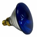 Leuci Pressglas Reflektor PAR38 80W E27 Blau Dimmbar 60°