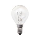 Merkur Glühbirne Tropfen 40W E14 klar 127V...