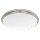 Eglo LED Wandlampe Deckenleuchte Manilva Nickel matt...