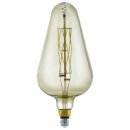 Eglo LED Filament Retro Vasenform 8W = 45W E27 klar 600lm...