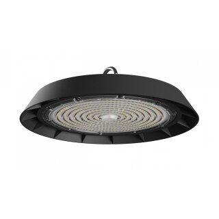 Spectrum LED UFO Plateo 3 High Bay Schwarz Ø35cm IP65 200W 31000lm Neutralweiß 4000K 90° 1-10V