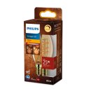 Philips LED Spiral Filament Kerze 3W = 25W E14 Gold 250lm extra warmweiß 2200K DIMMBAR