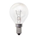 10 x Merkur Tropfen Glühbirne 15W E14 klar Glühlampe 15 Watt Kugel warmweiß dimmbar