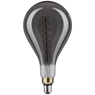 Paulmann LED Filament Birne BigDrop 7W = 21W E27 Rauchglas 200lm extra warmweiß 1800K DIMMBAR