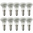 10 x Merkur LED Filament R39 Reflektor 2W E14 90lm warmweiß 2700K 120°