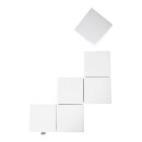 LightZone LED Magic-Panels 6 x 1,8W 25lm Touch RGBW Farbwechsel Musiksensor Starter-Set B-Ware