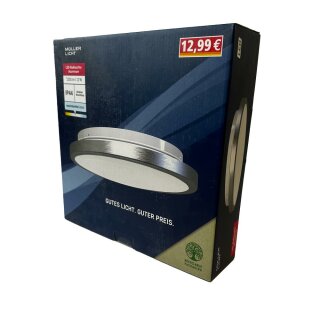 Müller-Licht LED Wand- & Deckenleuchte Badleuchte weiß Ø28cm 12W 1350lm IP44 neutralweiß 4000K