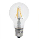 2 x I-Glow LED Filament A60 Birnen 7W = 60W E27 klar 806lm warmweiß 2700K