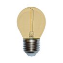 Casaya LED Filament Tropfen 1W = 7W E27 Gold 60lm extra...