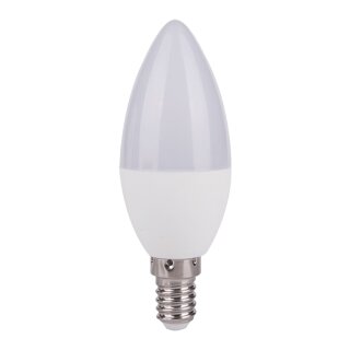 I-Glow LED Kerze 5,5W ~ 40W E14 matt 420lm warmweiß 2700K Ra>95