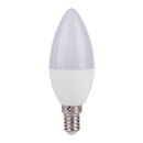 I-Glow LED Kerze 5,5W ~ 40W E14 matt 420lm warmweiß...