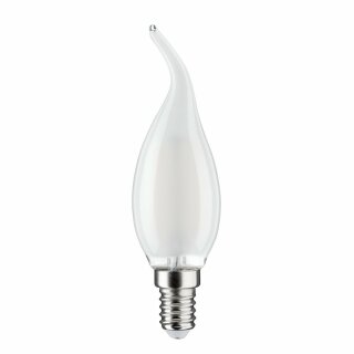 Casaya LED Filament Windstoßkerze 4W = 40W E14 matt 470lm warmweiß 2700K Ra>90