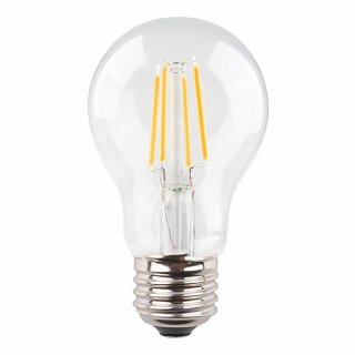 Light Trade LED Filament A60 Birne 4W = 40W E27 klar 470lm Warmweiß 2700K Ra>97