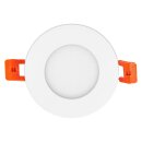 Ledvance LED Einbauleuchte Downlight Slim Weiß Ø8,5cm 4,5W 240lm Tageslicht 6500K kaltweiß 110°