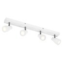 Ledvance LED Deckenleuchte Spot Pear Weiß 4 x 4,3W GU10 1400lm Warmweiß 2700K