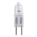 10 x Merkur Halogen Niedervolt Stiftsockellampe 35W GY6,35 12V klar warmweiß 2700K