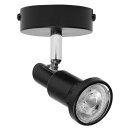 Ledvance LED Deckenleuchte Wandlampe Spot Schwarz 3,4W GU10 230lm Warmweiß 2700K Dimmbar