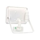 LED´s light LED Fluter Außenstrahler Weiß IP44 30W 3300lm Neutralweiß 4000K Bewegungsmelder