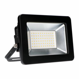 LED´s light LED Fluter Außenstrahler Schwarz IP65 50W 5500lm Neutralweiß 4000K 110°