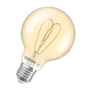 Osram LED Herz Filament G80 Globe 8W = 60W E27 gold 806lm extra warmweiß 2200K DIMMBAR