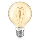 Osram LED Herz Filament G80 Globe 8W = 60W E27 gold 806lm extra warmweiß 2200K DIMMBAR