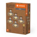 5 x Ledvance LED Einbauleuchte Spot Essential Nickel gebürstet 2,6W GU10 230lm warmweiß 2700K