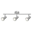 Ledvance LED Deckenleuchte Wandlampe Spot Silber 3 x 2,6W GU10 690lm Warmweiß 2700K schwenkbar