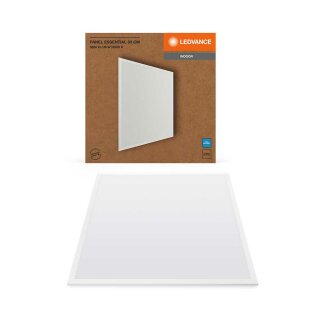 Ledvance LED Panel Essential Weiß eckig 60x60cm 36W 3200lm kaltweiß 6500K Tageslicht