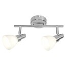 Ledvance LED Deckenleuchte Wandlampe Spot Silber 2 x 3,8W...