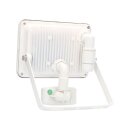 LED´s light LED Fluter Außenstrahler Weiß IP44 10W 1100lm Neutralweiß 4000K Bewegungsmelder