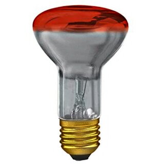 Merkur Glühbirne Reflektor R63 60W E27 farbig Rot 60 Watt Glühlampen 