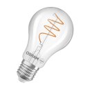 Osram LED Spiral Filament A60 Birne 3,4W = 40W E27 klar 470lm warmweiß 2700K