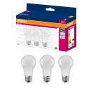 3 x Osram LED A60 Birnen 8,5W = 60W E27 matt 806lm kaltweiß 6500K Tageslicht