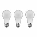 3 x Osram LED A60 Birnen 8,5W = 60W E27 matt 806lm kaltweiß 6500K Tageslicht