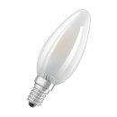 3 x Osram LED Filament Leuchtmittel Kerzen 5,9W = 60W E14 matt 806lm kaltweiß 6500K Tageslicht