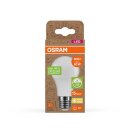 Osram LED A60 Birne 8,5W = 60W E27 matt 806lm warmweiß 2700K recycelter Kunststoff