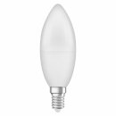 Osram LED Kerze 7,5W = 60W E14 matt 806lm warmweiß 2700K recycelter Kunststoff