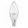 Osram LED Kerze 7,5W = 60W E14 matt 806lm warmweiß 2700K recycelter Kunststoff