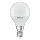 Osram LED Tropfen 3,3W = 25W E14 matt 250lm warmweiß 2700K recycelter Kunststoff