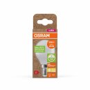 Osram LED Tropfen 3,3W = 25W E14 matt 250lm warmweiß 2700K recycelter Kunststoff