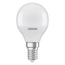 Osram LED Tropfen 4,9W = 40W E14 matt 470lm...