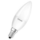 Osram LED Kerze 4,9W = 40W E14 matt 470lm warmweiß...