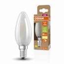 Osram LED Filament Kerze 2,9W = 40W E14 matt 470lm...